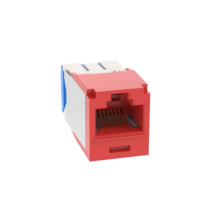 panduit mini com utp rj45 cat 6a 10gig tg jack module, orange (copy)